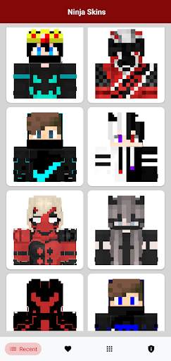 Ninja Skins for MinecraftPE screenshot 2