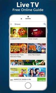 Live TV All Channels Free Online Guide 5 تصوير الشاشة