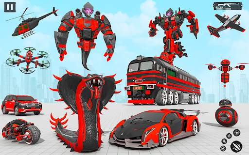 Snake Car Robot Transformation स्क्रीनशॉट 4