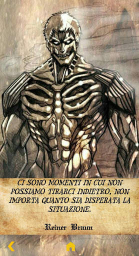 SNK L'attacco dei giganti domande, musica e frasi screenshot 8