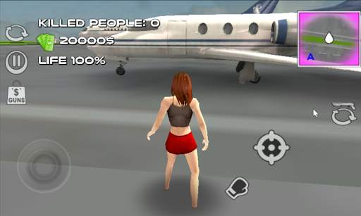 👧 Miami Crime Simulator Girl स्क्रीनशॉट 4