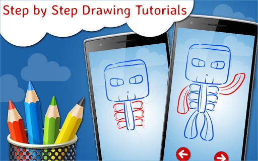 How to Draw Minecraft step by step Drawing App screenshot 2