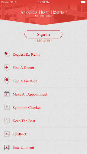 AHH - Arkansas Heart Hospital screenshot 1
