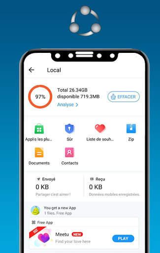 shareit - transfer & share Tips скриншот 4