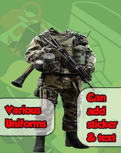 Army Photo Frame Maker screenshot 2