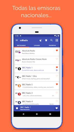miRadio: Radios FM Reino Unido screenshot 1