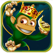 Angry monkey:banana island आइकन