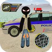 Stickman Rope Hero Police Town Simulator 1.0