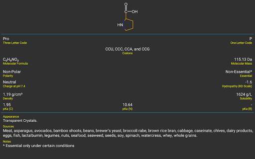 Amino Acids скриншот 7