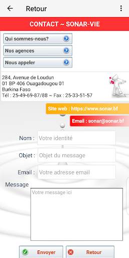 SONAR-VIE Mobile screenshot 7