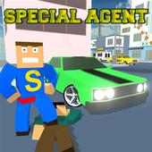 Car Craft Blocky City Racer logo