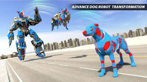 Dog Robot Transform: Real Drone Robot War screenshot 5