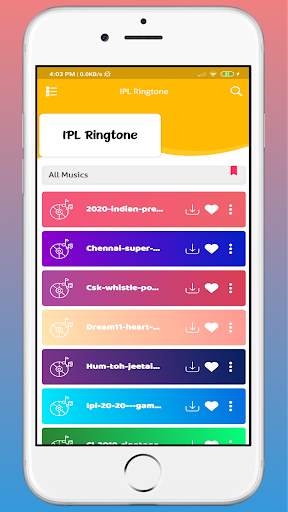 IPL Ringtones - Best IPL Ringtones screenshot 1