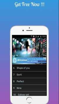 Music Player - Ed Sheran Mp3 screenshot 2