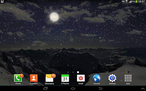 Winter Mountain Live Wallpaper screenshot 15