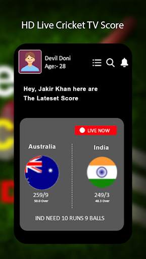 Live Cricket TV - IPL 2022 screenshot 1