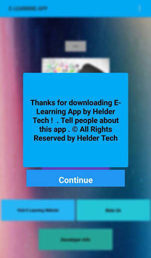 E-Learning App скриншот 1
