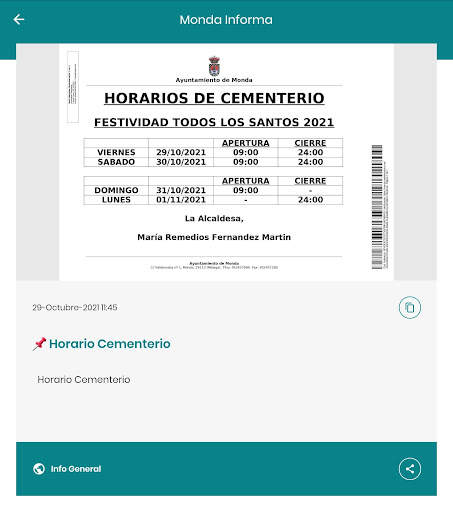 Monda Informa screenshot 4