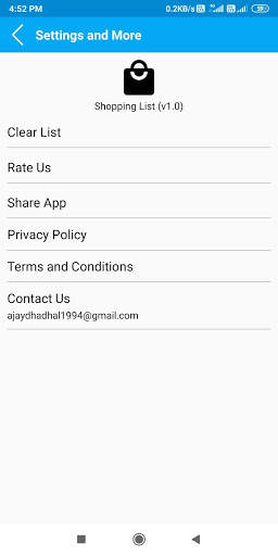 Shopping List screenshot 6