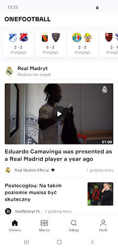 OneFootball Piłka Nożna Newsy screenshot 1