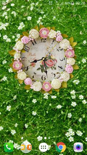 Roses For Soul Clockface For Battery Saving Clocks screenshot 1