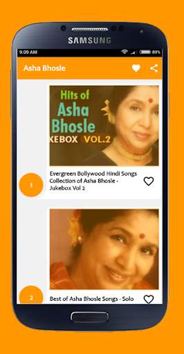 Asha Bhosle Old Songs screenshot 1