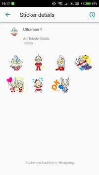 Sticker WhatsApp Ultraman screenshot 2