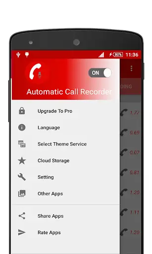 Automatic Call Recoreder -ACR screenshot 1