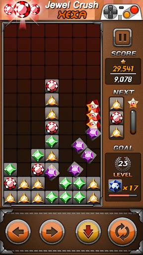 Jewel Crush  Hexa  (Columns) screenshot 3