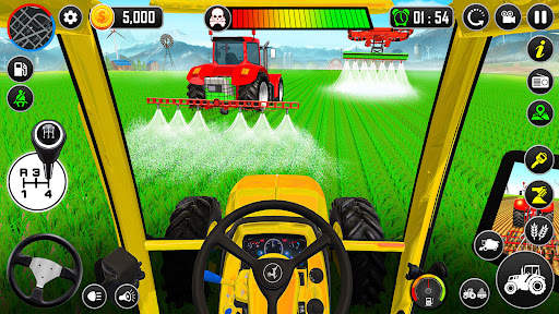 Mega Tractor Driving Simulator screenshot 6