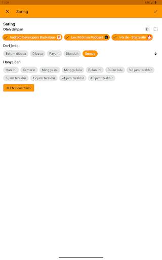 Pembaca RSS Offline screenshot 6