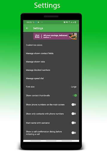 Contacts    screenshot 5