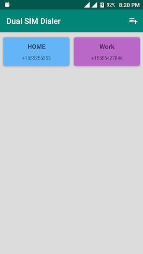 Dual SIM Dialer Free screenshot 3