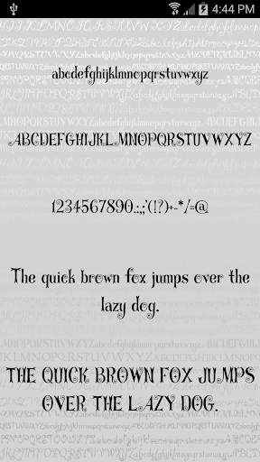 Cute Fonts for Android screenshot 8