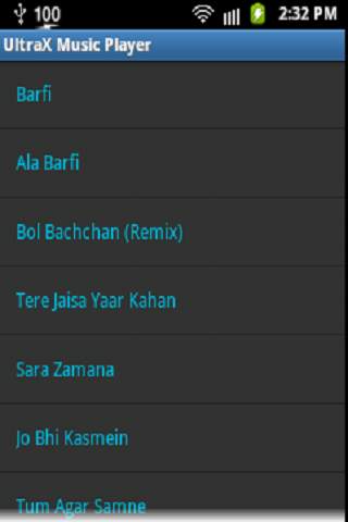 UltraX Music Player screenshot 2