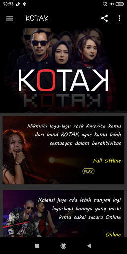 Lagu Kotak Offline~Lengkap screenshot 4