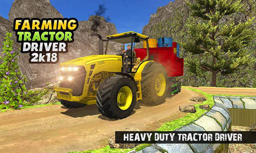 Real Tractor Cargo Transport : New Farming Game 3D screenshot 1
