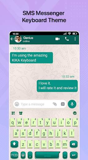 SMS Messenger keyboard 2021 screenshot 4