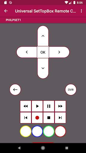 Universal Set Top Box Remote Control screenshot 6