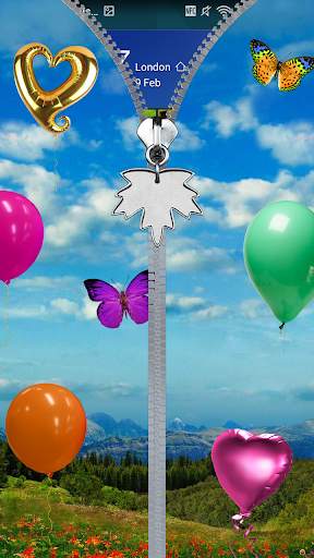 Balloons lock screen prank 4 تصوير الشاشة
