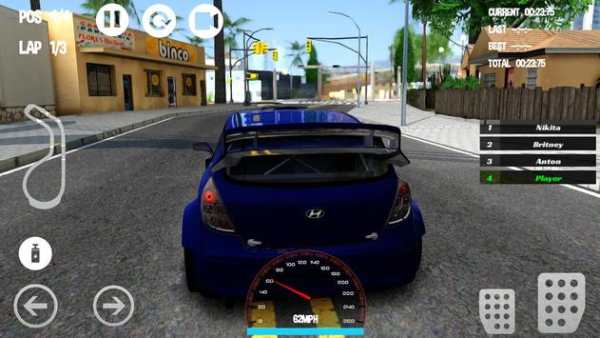 Car Racing Hyundai Game screenshot 3