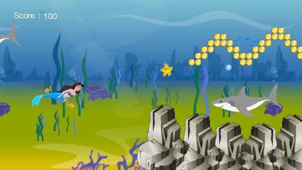 Mermaid Shark Attack screenshot 4