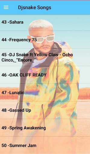 Dj Snake Songs Offline(50 Songs) screenshot 7