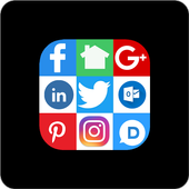 ikon All Social Media Network Facebook Whatsapp YouTube