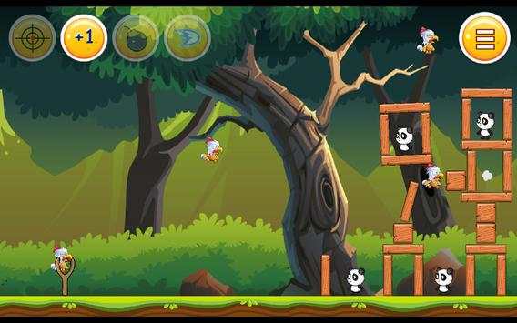 Angry chicken Vs Panda – UPF – JE screenshot 5