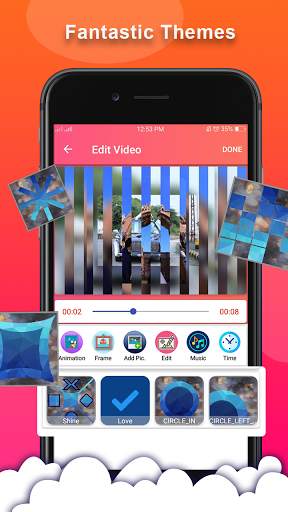 Universal Video Editor - Maker with Music screenshot 3