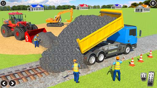 Train Track Real JCB Game screenshot 3