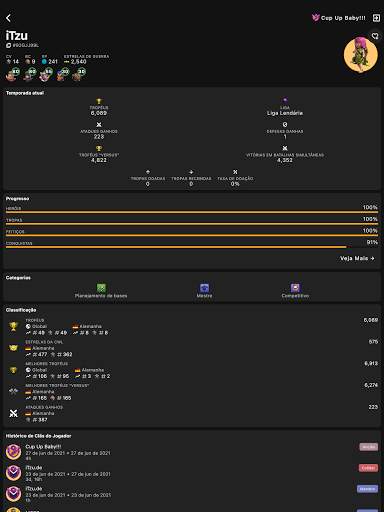 Clash of Stats para Clash of Clans screenshot 7