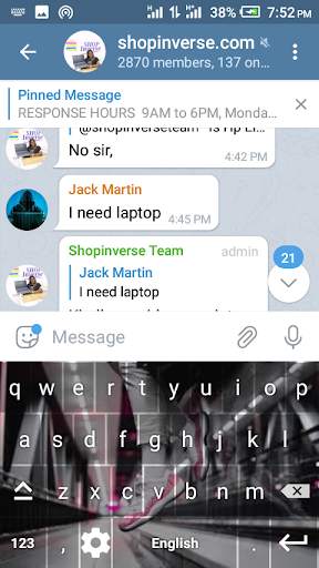 Avatar Keyboard screenshot 3