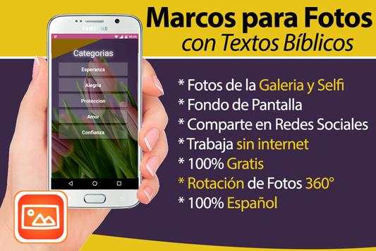 Marcos con Textos Biblicos para Fotos screenshot 1